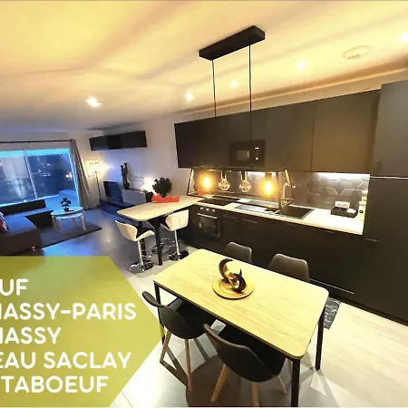 Gold Cocoon T3 74M2 Proche Centre Ville Villejust Buitenkant foto